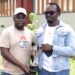 PANASA President Adekoyejo Adegbesan and NASAL President Lester Dgian Morris pose with a Scrabble trophy during a preparatory visit for the 2026 Pan African Championship in Liberia.