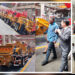 PPCC Executive Director Bodger Johnson with VP Koung delegation in China, inspecting earth-moving equipment—a move experts say violates Liberia’s procurement law.