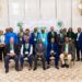 Group photo of ARMFA Executive Committee and National Road Fund of Liberia officials after announcing Liberia as host of the 22nd ARMFA General Assembly 2025.