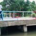 Concrete bridge dedicated by Rep. Rugie Barry in Louisiana Township, linking Wolakkor and Success communities in Montserrado District #1.