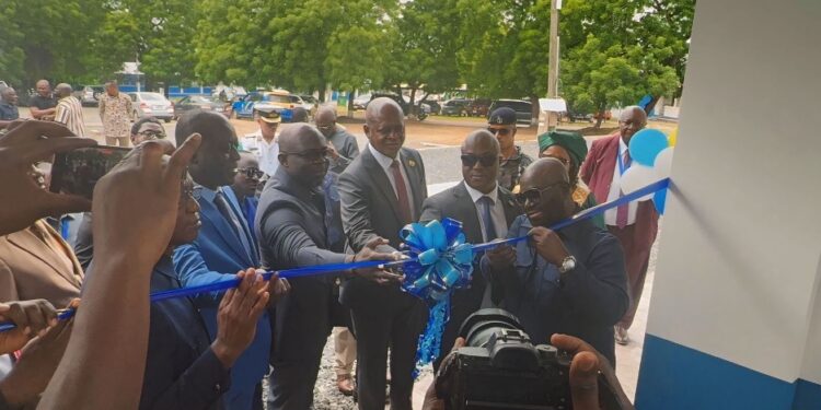 Liberian officials unveil vessel-shaped dormitory at RMU Accra and deliver keynote at the dedication ceremony