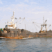 A large industrial fishing vessel at sea, representing the EU’s scrutiny of illegal fishing activities in West Africa