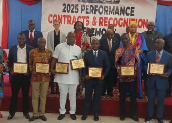 President Boakai’s top-performing officials honored at 2025 Performance Contracts and Recognition Ceremony in Monrovia