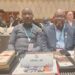 Gbassay Golee, President of the Liberia National Table Tennis Association, sits beside a delegate at the 2025 ITTF Elective Congress in Doha, Qatar, where Liberia regained its active member status after 13 years of inactivity.