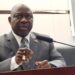 Justice-designate Boakai Kanneh speaks during Senate confirmation hearing on Capitol Hill in Monrovia, calling for a full rewrite of Liberia’s 1986 Constitution.
