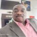 University of Liberia lecturer Charles Crawford delivers remarks opposing July 17 protest in Monrovia