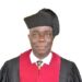 Associate Justice Yamie Quiqui Gbeisay, Sr., in judicial robe and cap, nominated as Chief Justice of the Supreme Court of Liberia.
