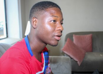 Youth advocate Hanson G. Blayon speaks passionately during an interview in Monrovia ahead of Liberia’s national anti-drug campaign scheduled for August 7, 2025.