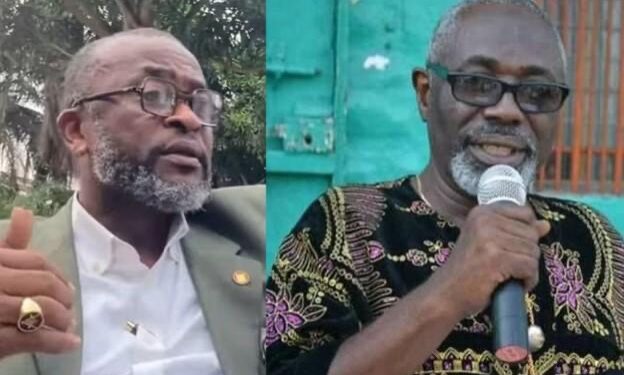 Jacob Kabakollie and Abraham Samukai in separate public appearances amid LBA leadership dispute