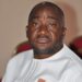 Dee-Maxwell Saah Kemayah, former Foreign Minister and MOVEE political leader, pictured in traditional attire during Liberia's 178th Independence Day celebration