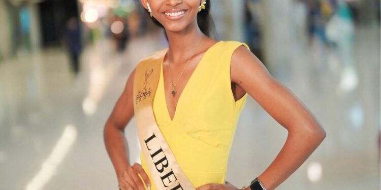 Miss Liberia First Runner-Up Kindness Wilson
