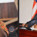 Vice President Jeremiah Koung and Senator Samuel Kogar in separate settings amid an intensifying political feud over control of Nimba County’s District 5.