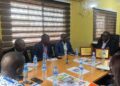 Acting DG Dan T. Saryee in a meeting with LACRA staff members
