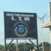 Signboard of Liberia Traffic Management Incorporated (LTMI) bearing the Liberia National Police logo, now at the center of a Senate-ordered investigation over a controversial concession deal.