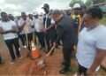 LWSC and Public Works officials break ground for $1.5M emergency water project in Omega community, Monrovia