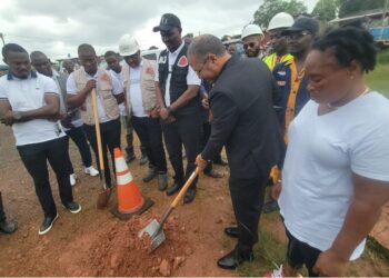 LWSC and Public Works officials break ground for $1.5M emergency water project in Omega community, Monrovia