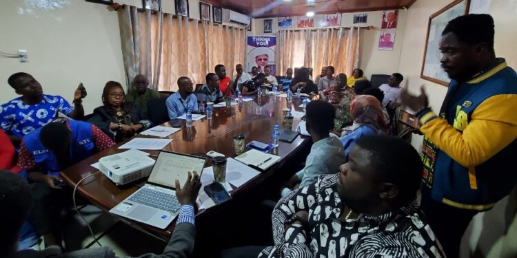Stakeholders participate in LWSC’s two-day service charter validation forum at its Monrovia headquarters.