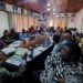 Stakeholders participate in LWSC’s two-day service charter validation forum at its Monrovia headquarters.