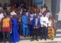 Group photo of over 50 local officials trained by Naymote in Bong County to strengthen governance and decentralization