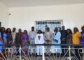 Stakeholders posed for a group photo after formal opening of the dialogue meeting
