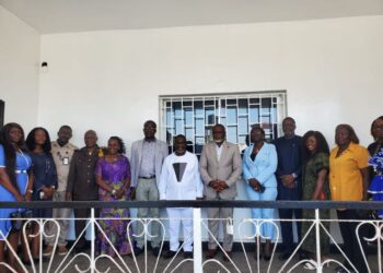 Stakeholders posed for a group photo after formal opening of the dialogue meeting