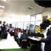 NOCAL President Fabian M. Lai speaks at scholarship award ceremony attended by students, officials, and family members in Monrovia