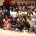 Liberian fisheries stakeholders and community members pose for a group photo during the EU-funded project closeout event in Monrovia