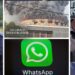 Liberian police, Capitol Building on fire, WhatsApp logo, and J. Fonati Koffa collage representing the Capitol arson case