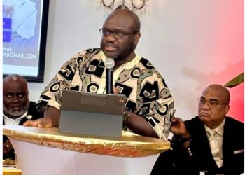 Rev. Alexander B. Collins delivers a passionate keynote at a Liberian Independence Day gathering in Minnesota, calling on the diaspora to transition from complaints to hands-on governance and reform.