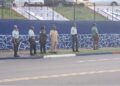 Liberia’s Senate Sergeants-at-Arms stand along Capitol Hill without transportation, reflecting years of neglect and systemic underfunding by lawmakers.