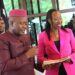 Liberia’s Education Minister and World Bank representative smile during the signing of a major education financing agreement in Monrovia on July 23, 2025.