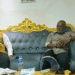 Liberian business executive Ibrahima Traoré and Juan Nve Nguema Mbengono in meeting discussing trade fair and investment plans in Liberia