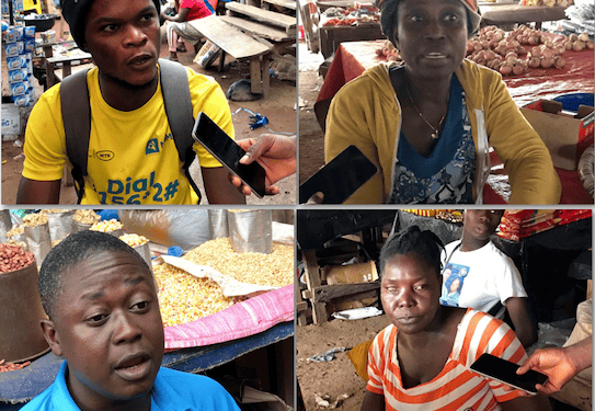 Vendors and traders in Bong County’s Bassa Community Market express frustration over Liberia’s economic downturn ahead of Independence Day, July 26, 2025.