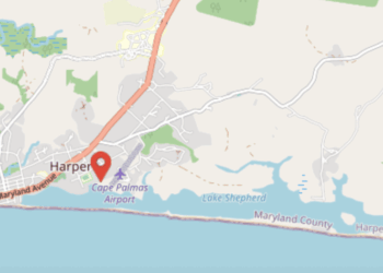 partial map of Maryland County