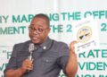 Acting Finance Minister Anthony G. Myers unveils the Ministry of Finance and Development Planning 2025–2029 Strategic Plan in Monrovia.