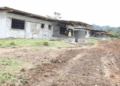 Partially renovated houses in Yekepa’s Area R under ArcelorMittal Liberia’s restoration project