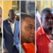 Former Speaker J. Fonati Koffa and co-defendants in Capitol arson case appear in court as trial is delayed over late prosecution evidence.