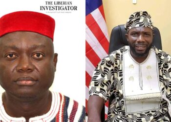 Liberian lawmakers Jacob C. Debee and Dorwoan Gleekia express concern over Burkinabé nationals encroaching on community lands in Grand Gedeh and Nimba