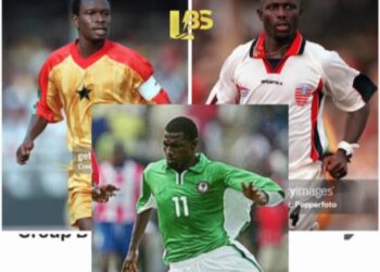 Ghana, Nigeria, and Liberia football legends as 2001 World Cup qualifier match-fixing allegations resurface decades later.