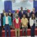 Group photo of Governance Commission, government officials, and partners at Monrovia policy dialogue on sustainable urban governance reform