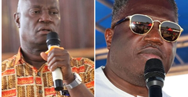 Nimba Senator Samuel Kogar and Vice President Jeremiah Koung speaking separately as political tensions rise in Nimba County.