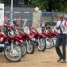Liberia National Fire Service unveils new motorbikes donated by ABK Incorporated to modernize firefighting and boost emergency response.