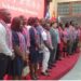 Group photo of Liberian students awarded scholarships by the Chinese Government, set to study in China and at local universities.