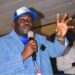 Former Liberia Football Association President Musa Bility speaks during a public event, criticizing FIFA as “10 times more corrupt.”