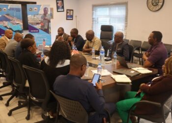 Liberia’s fisheries officials meet with a high-level Comoros delegation at NaFAA headquarters in Monrovia