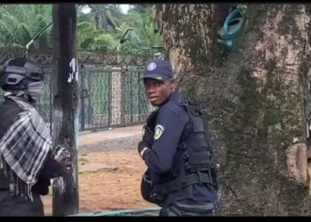 Police Disrobes Two Officers Over Alleged Looting at CDC HQ