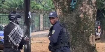Police Disrobes Two Officers Over Alleged Looting at CDC HQ