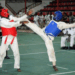 Liberia Taekwondo Federation president Master Junior Pewee Russiann speaking on the need for government support to revive the sport