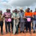 Officials including ArcelorMittal representatives and lawmakers dedicate newly rehabilitated Firestone–Kakata road in Margibi County, Liberia