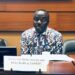 Liberian journalist Wremongar Joe speaks at UN UPR pre-sessions in Geneva on press freedom, digital rights, and transparency reforms.